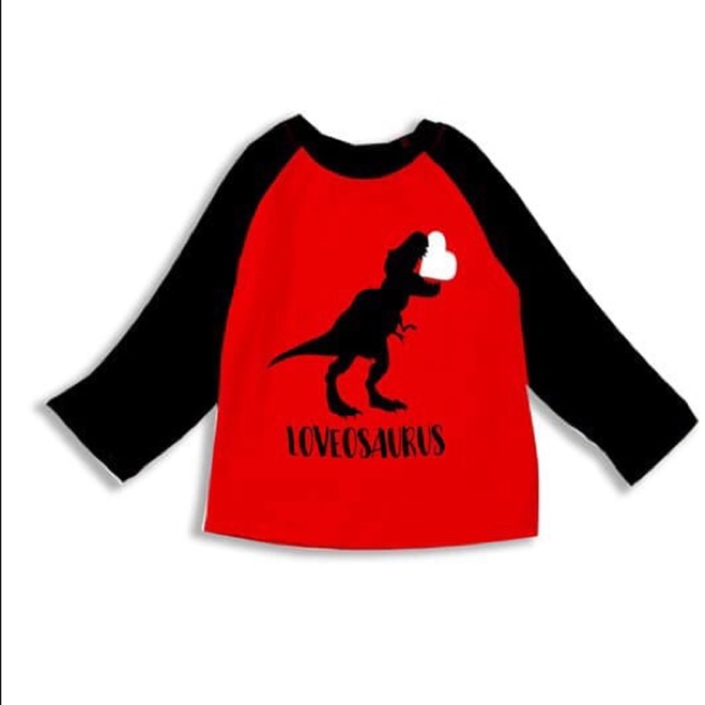 Boys valentine top